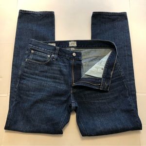 J Crew 770 Straight-fit in one-year wash jeans Size 32 L 30